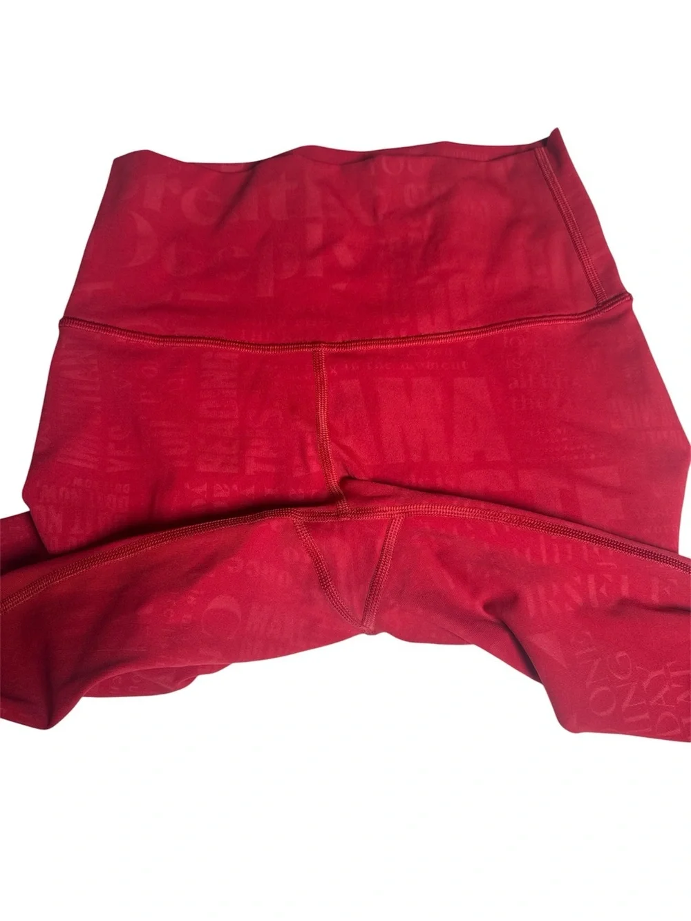 lululemon Wunder Under Hi-Rise 7/8 Tight 25” Size 4 Rare 20Y Manifesto Embossed